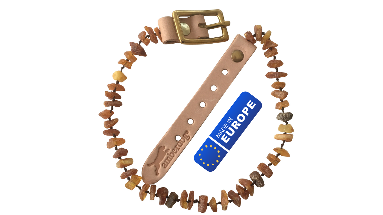 Hunde Bernsteinkette SuperFlex – Ansicht 2