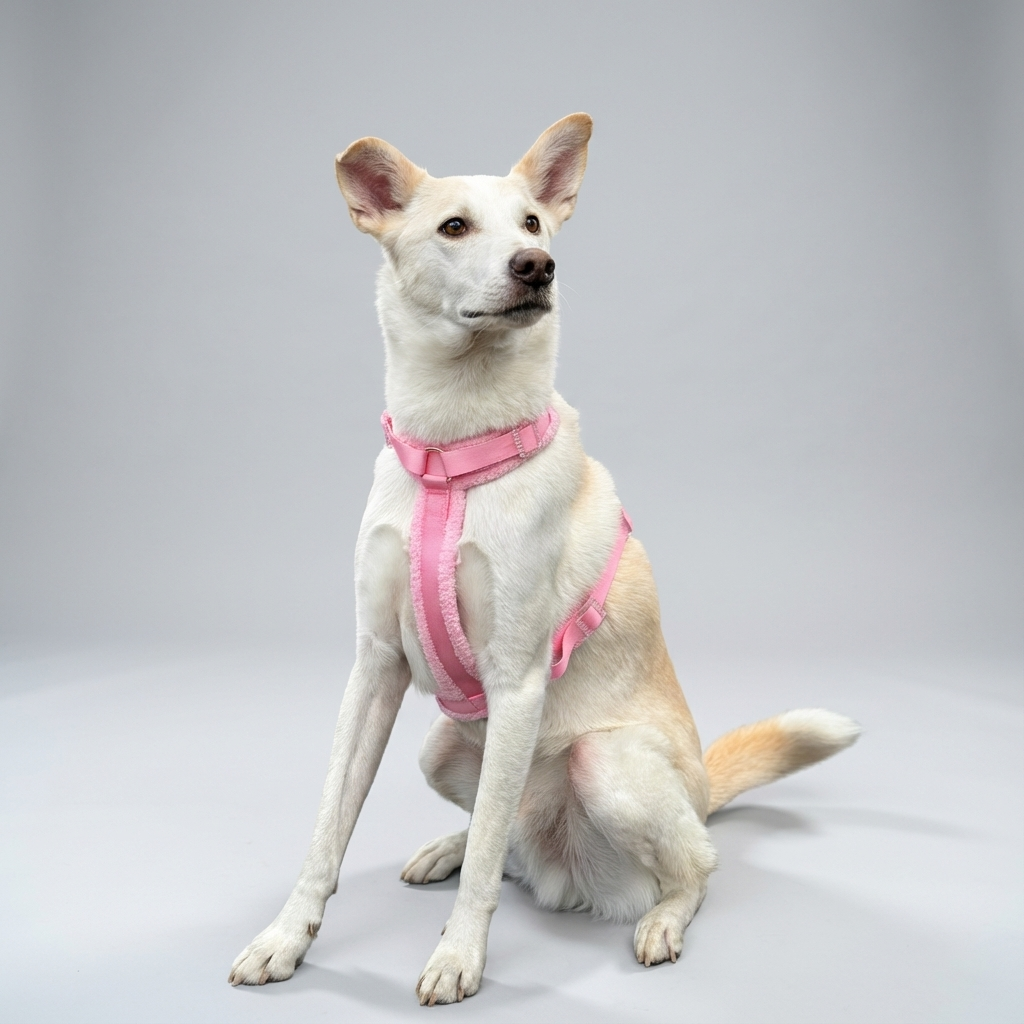 Hundegeschirr-Set Teddy Rosa – Ansicht 2