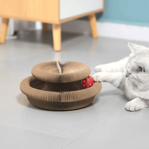 KATZEN GLÜCK Kratztunnel – Katzenspielzeug und Kratzfläche – Ansicht 3