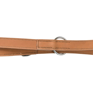 Trixie Hundeleine Rustikal Heartbeat Verstellbar Fett Leder Braun