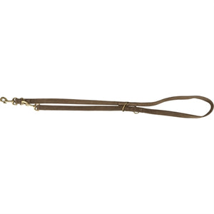 Trixie Hundeleine Reines Verstellbares Leder Braun