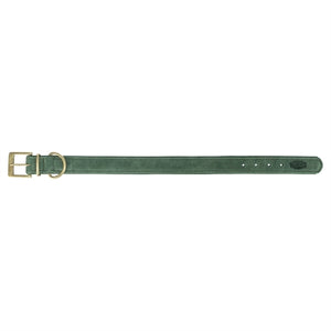 Trixie Hundehalsband Reines Leder Salbeigrün