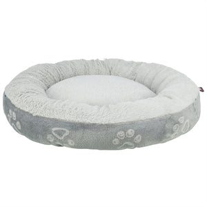 Trixie Hundekorb Jimmy Soft Rund Hellgrau