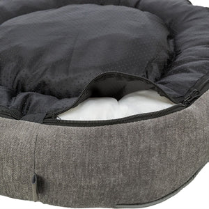 Trixie Vital Hundekorb Lennox Rund Grau