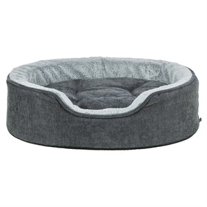 Trixie Vital Hundekorb Lino Soft Oval Grau / Hellgrau