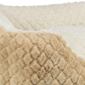 Trixie Hundekorb Kaline Mio Eckig Hellbraun/Creme