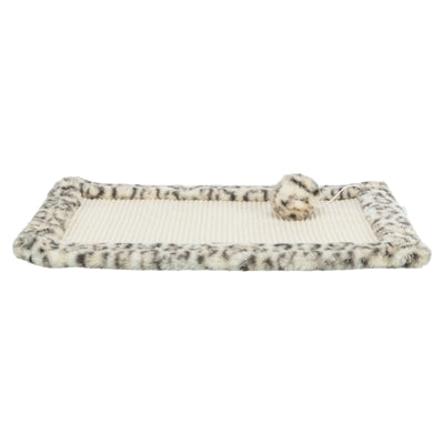Trixie Leo Panther Print Kratzmatte Creme