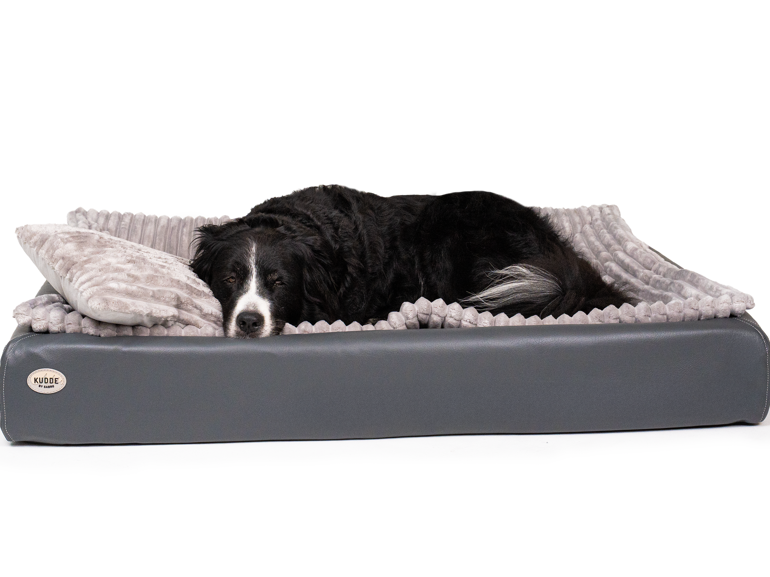 All-In Relax Bundle | KUDDE Hundebett + Einlage & Kissen – Ansicht 2