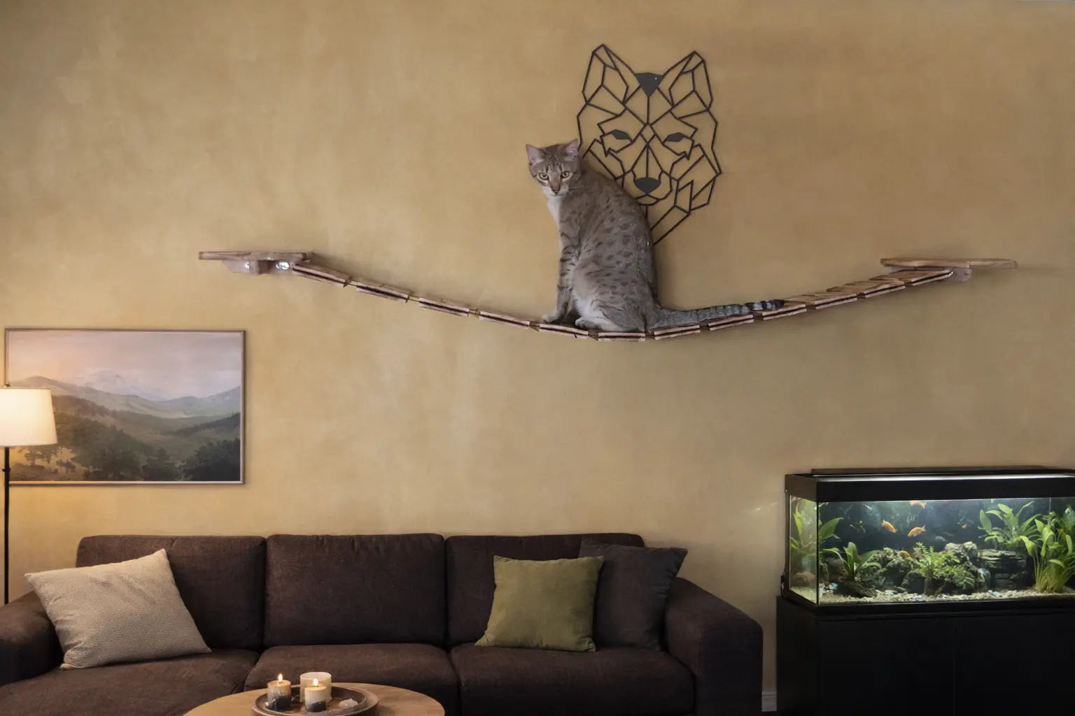 Hängebrücke Natur für Katzen – Ansicht 2