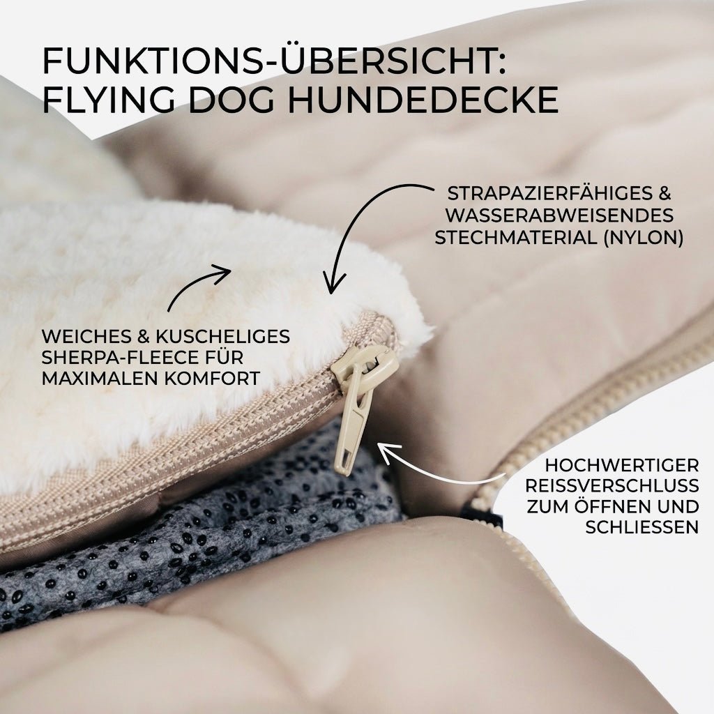 FLYING DOG Topper mit Deckenfunktion für Hunde – Ansicht 2