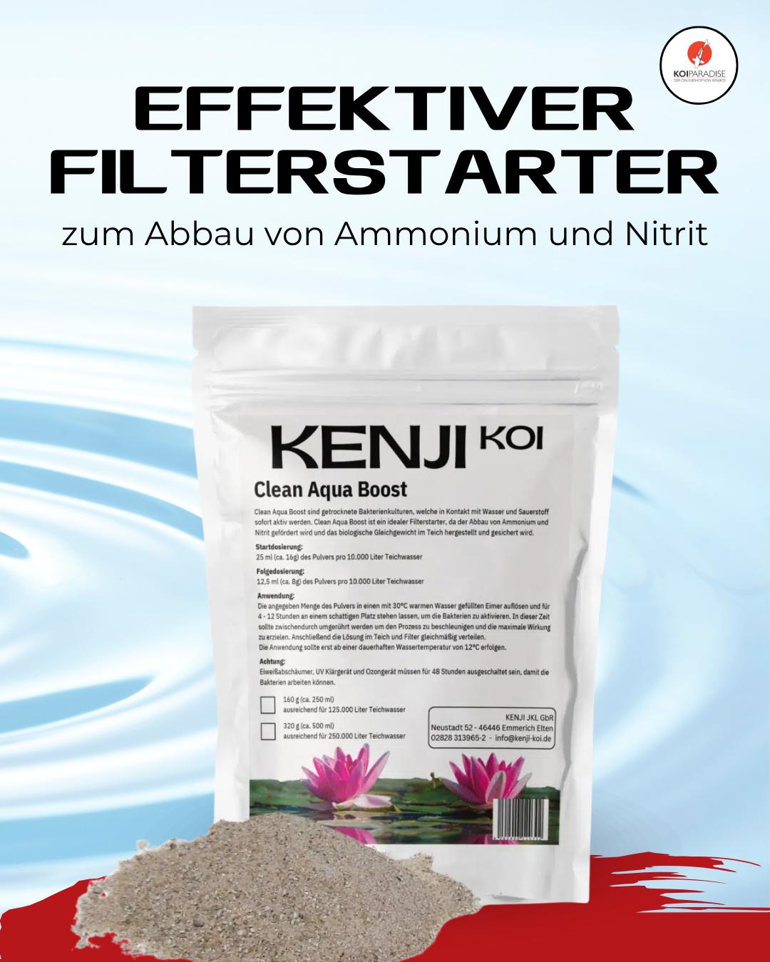 KENJI KOI Clean Aqua Boost 160g – Ansicht 2