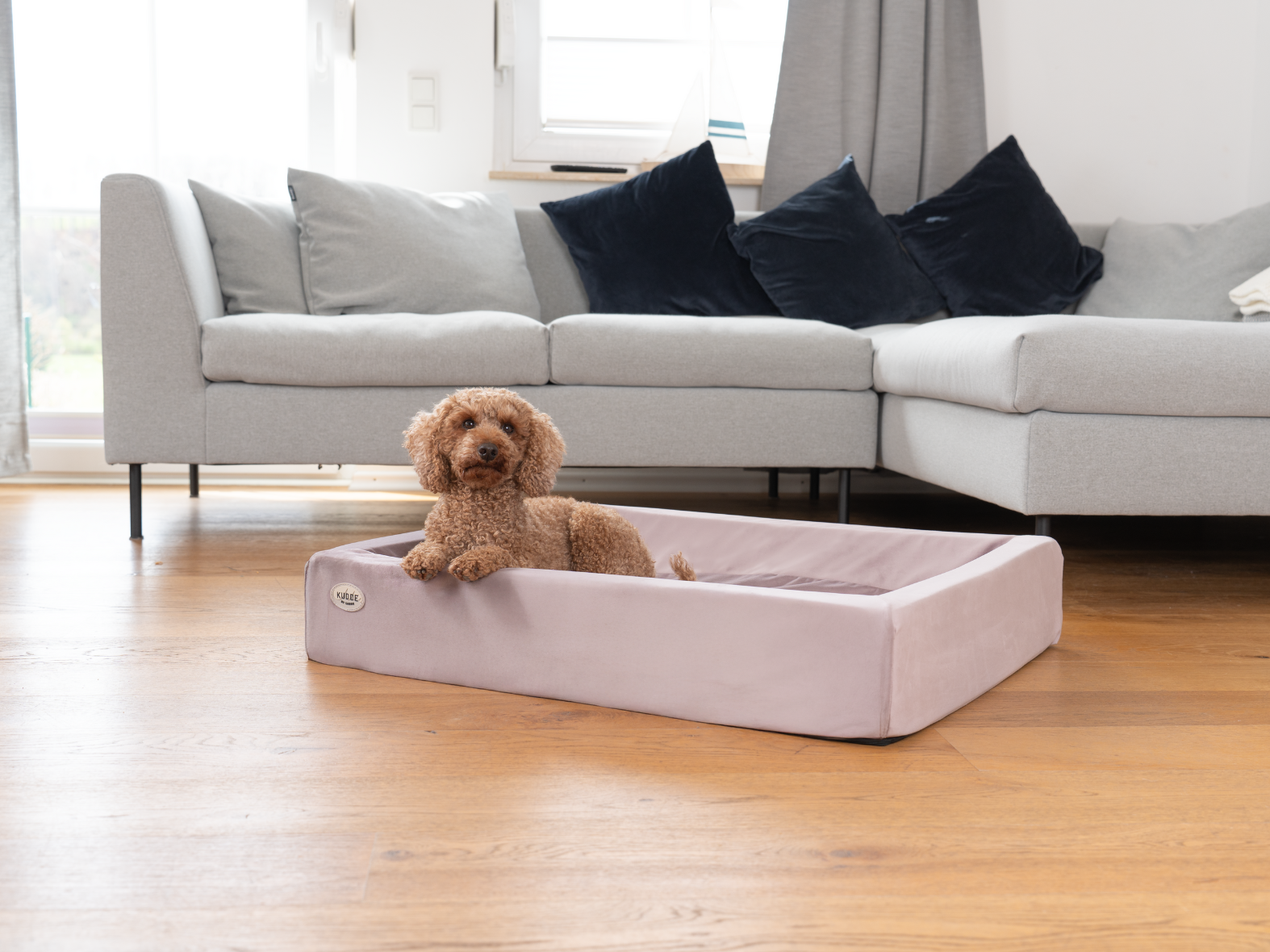 Hundebett KUDDE Samt – Ansicht 2