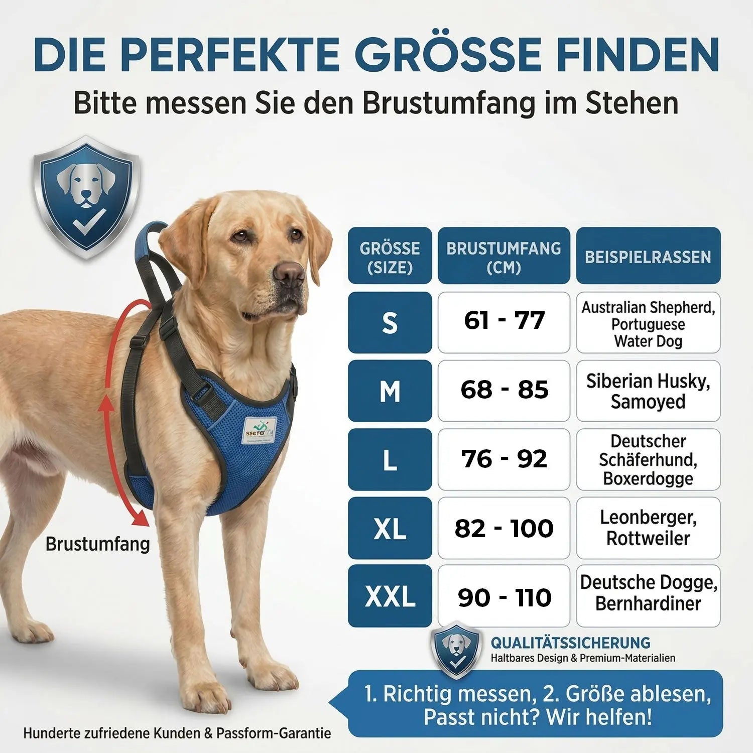 Schulter Abduktion Bandage für Hunde – Ansicht 2