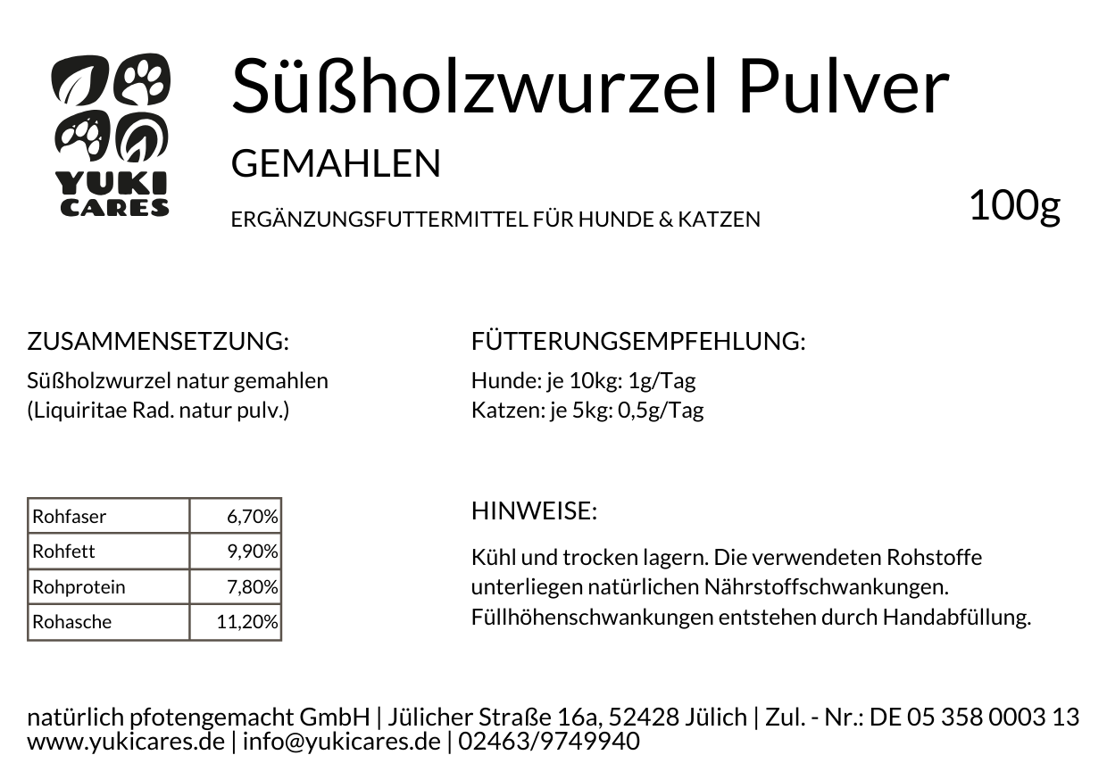 Süßholzwurzel gemahlen 100g – Ansicht 2
