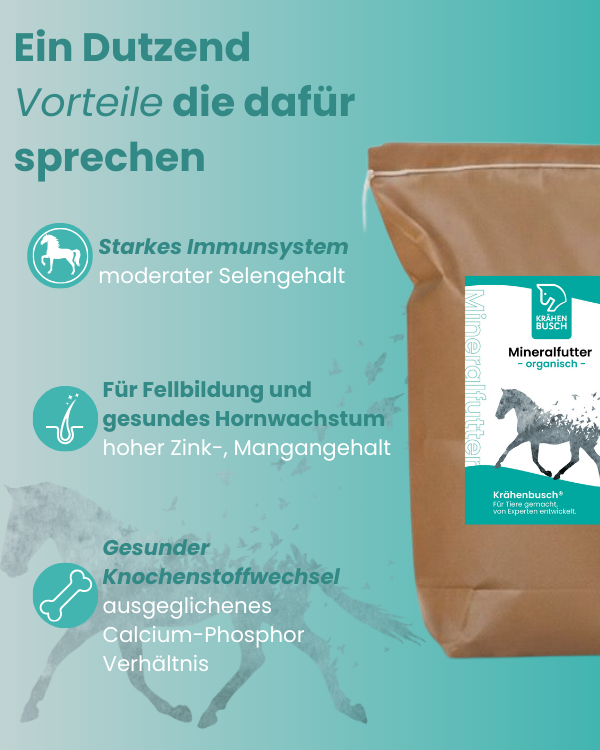 Krähenbusch® Mineralfutter Organisch – Ansicht 2