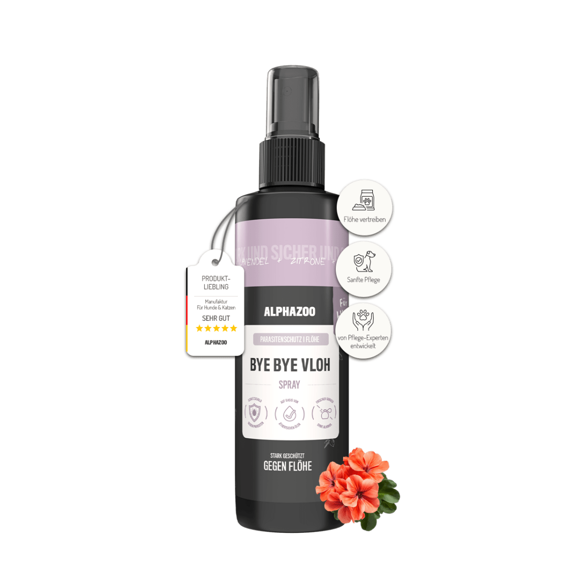ByeByeVloh Flohspray für Hunde – Ansicht 2