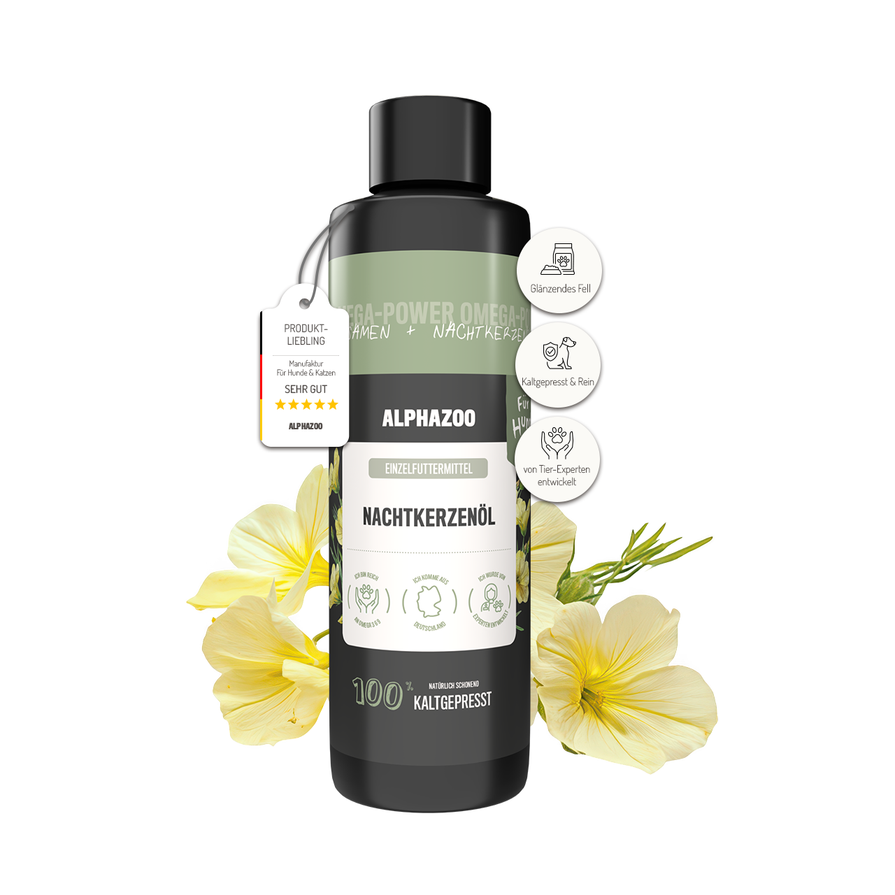 Nachtkerzenöl für Hunde – Ansicht 2