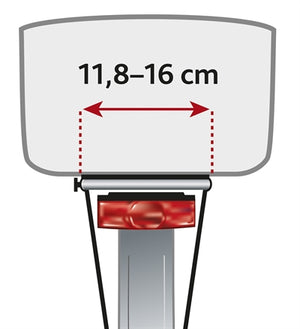 Trixie Fahrradkorb Hinten Schwarz Mit Kissen Und Haube