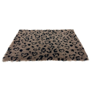 Martin Greasebed Print Leopard Print Beige / Schwarz Recycelt