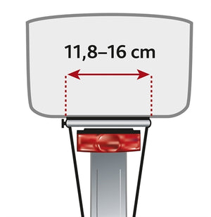 Trixie Fahrradkorb Gepäckträger Breit Schwarz