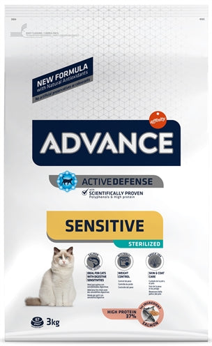 Advance Katzensterilisierter Empfindlicher Lachs