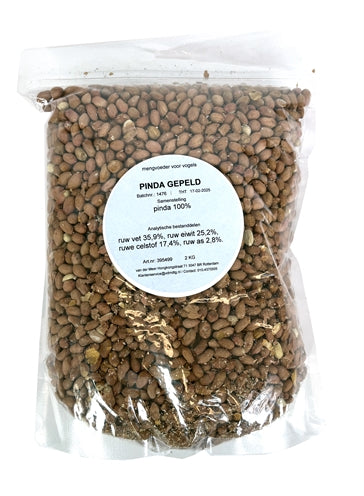 De Vries Die Gefrorene Erdnuss Geschält