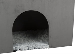 Trixie Korbhaus Harvey Mit Treppe Grau/Weiss