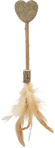 Trixie Matatabi Lollipop Herz Katzenminze Katzenspielzeug Mit Federn