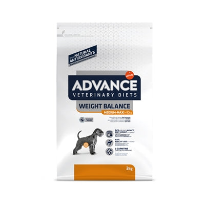 Advance Veterinary Diet Hund Gewicht Balance Mittel / Maxi