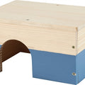 Zolux Neolife Holzhaus Meerschweinchen Blau