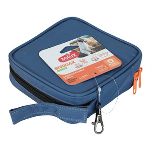 Zolux Bvk 2In1 Faltbarer Futter- Und Trinknapf Blau