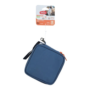 Zolux Bvk 2In1 Faltbarer Futter- Und Trinknapf Blau