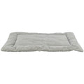 Trixie Liegematte Jonna Gerippter Samt Grau