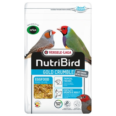 Nutribird Goldkrümel Trockenfutter Für Tropische Vögel