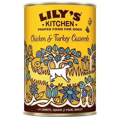 Lily's Kitchen Lilys Küchenhund Huhn/Truthahn-Auflauf