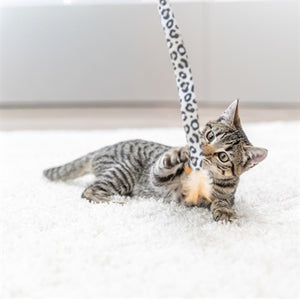 Trixie Katze Stick Schwanz Panther Druck Plüsch Mit Katzenminze