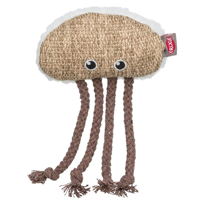 Trixie Quallenstoff / Plüsch Mit Katzenminze Beige / Weiss