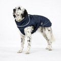 Hundewinterjacke "Navy Blue" - besonders warm - NEU mit Rückenöffnung