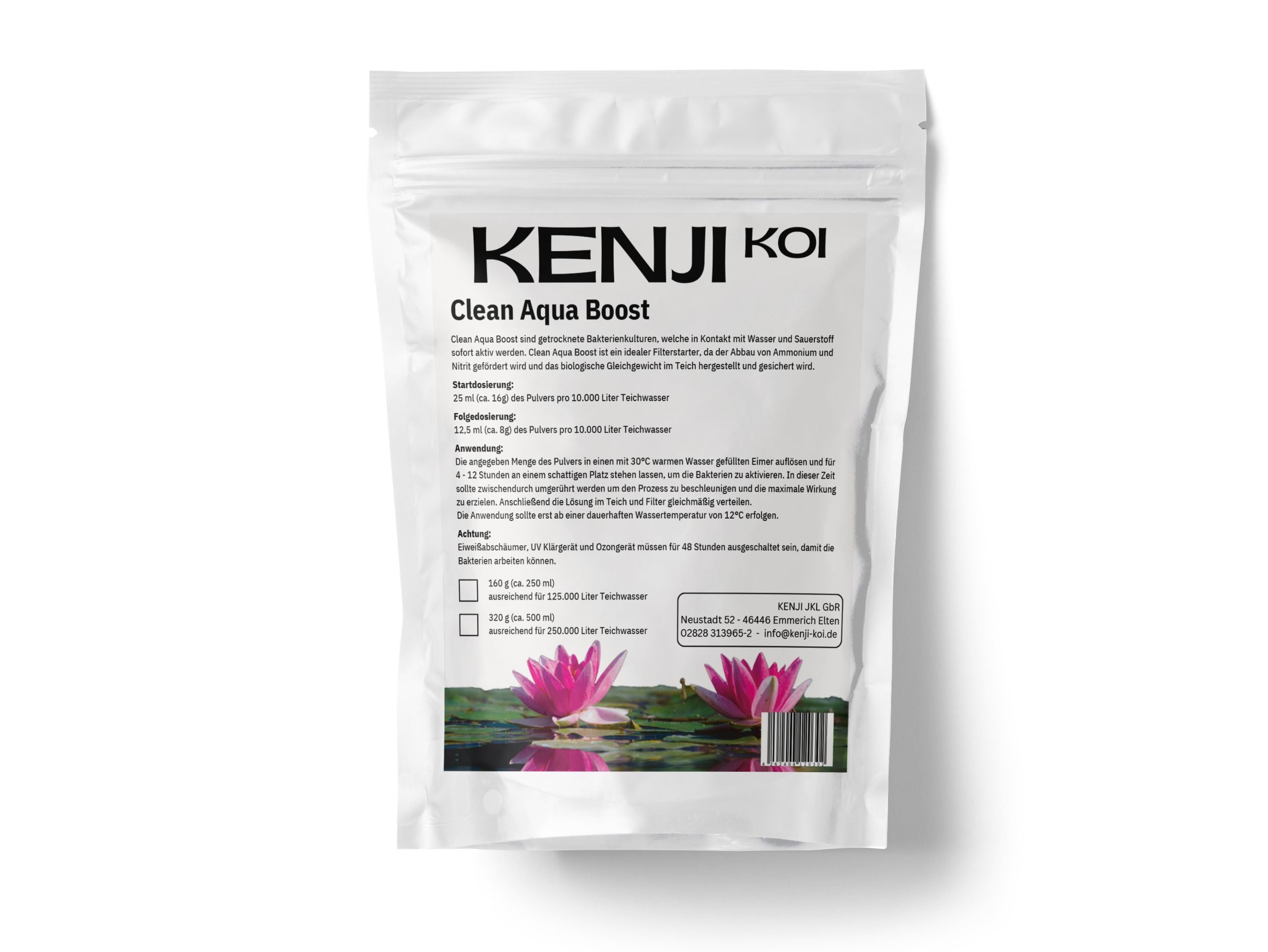 KENJI KOI Clean Aqua Boost 320g – Ansicht 3