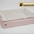 Hundebett KUDDE Pastell Kunstleder