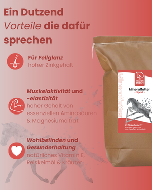 Krähenbusch® Mineralfutter Sport – Ansicht 2